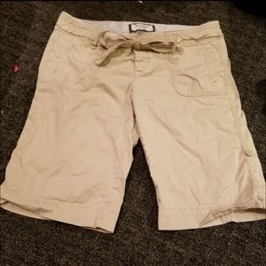 Abercrombie & Fitch Khaki Shorts